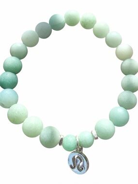 Amazonite Leo ♌️ Zodiac Bracelet